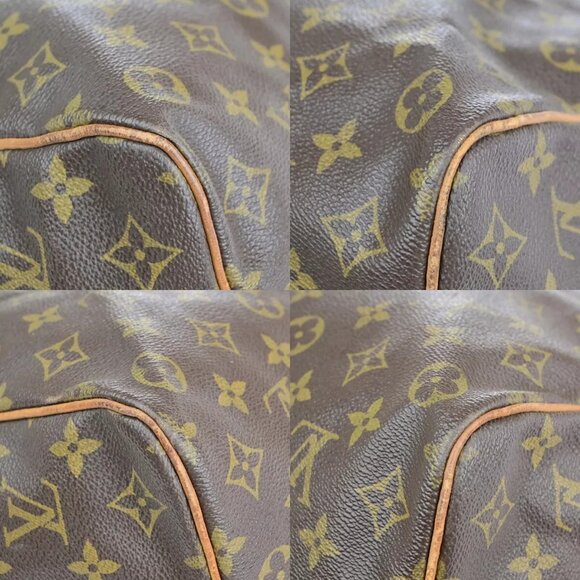 LOUIS VUITTON Keepall 50 Travel Hand Bag Monogram Leather Brown - Picture 7 of 16